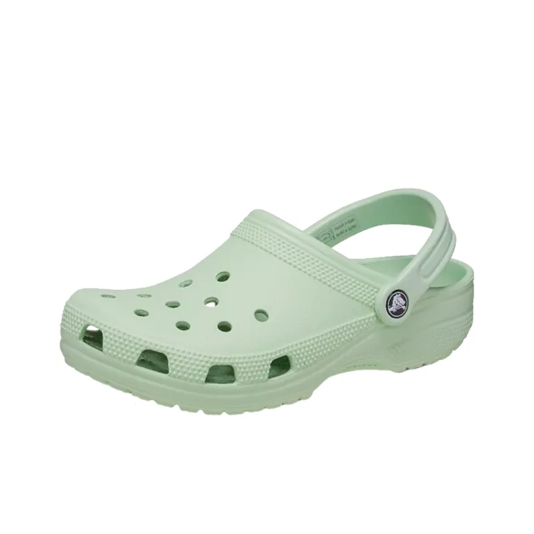 Crocs Classic Clog Clogs Unisex Cream Green-2