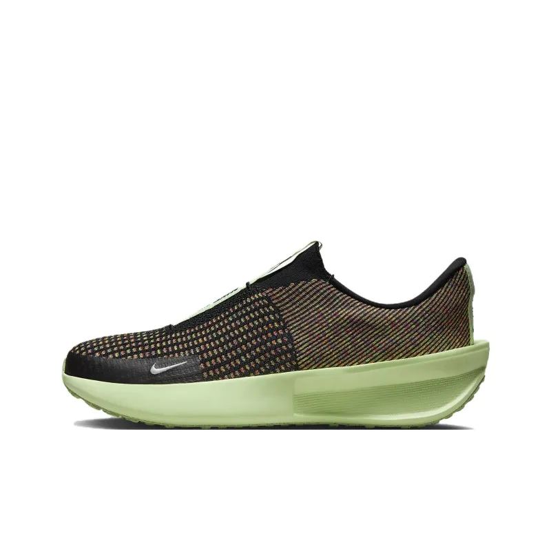 Nike Interact Run EasyOn Se Black Barely Volt Multi Color White-0
