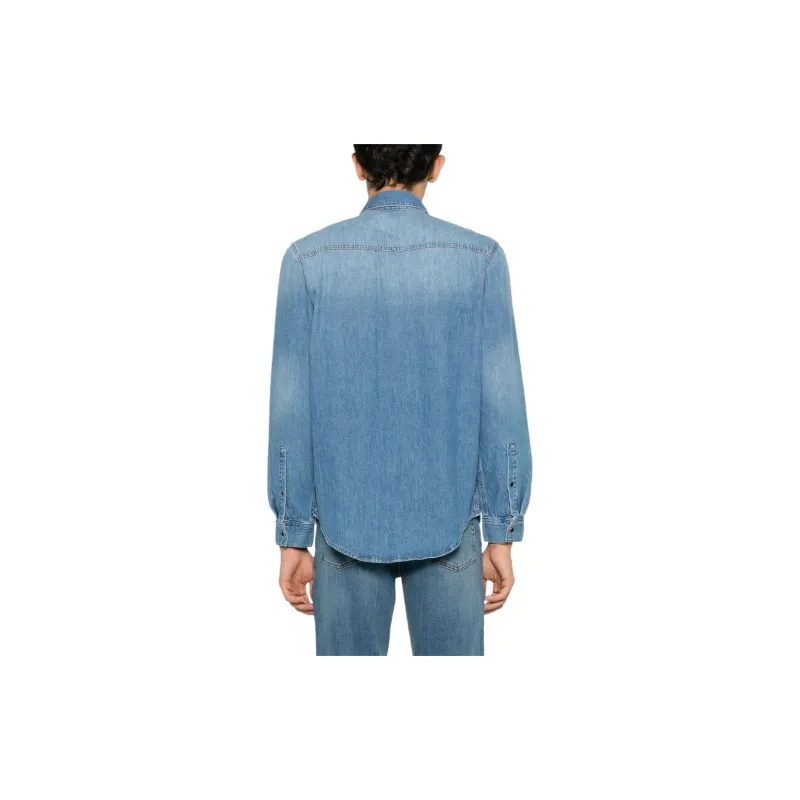 FRAME Western Denim Shirt-3