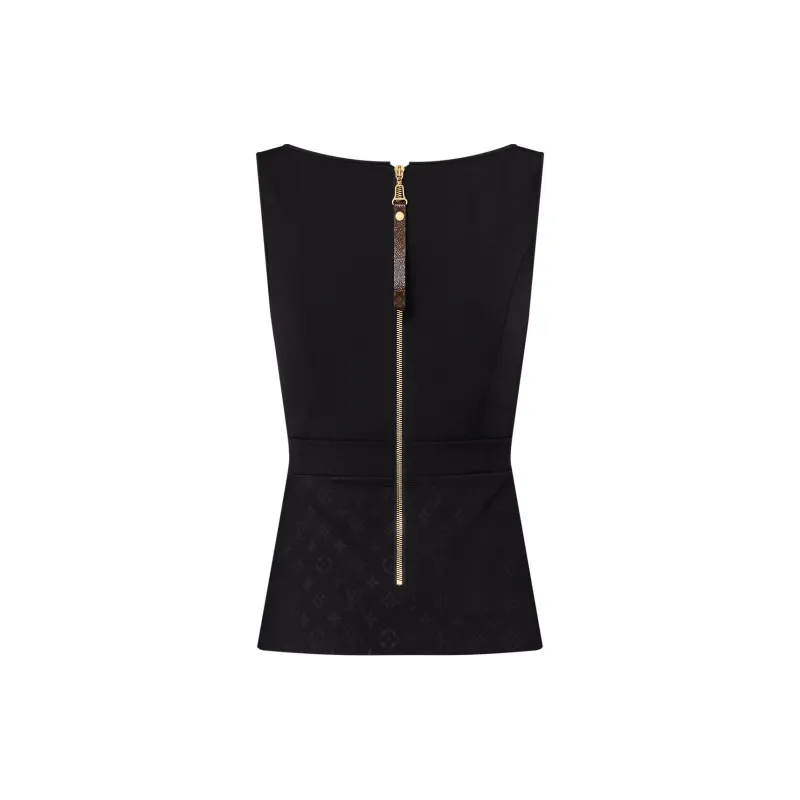 LOUIS VUITTON FW24 Tank Tops Women's Black-1