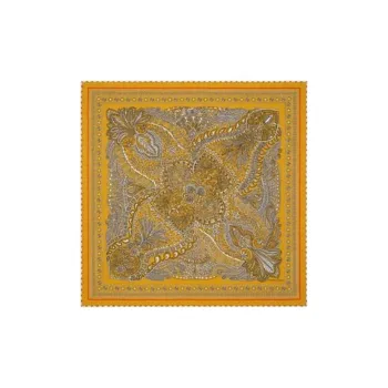 HERMES Silk Silk Scarves Women's Multicolor