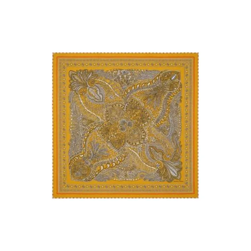HERMES Silk Silk Scarves Women's Multicolor-0