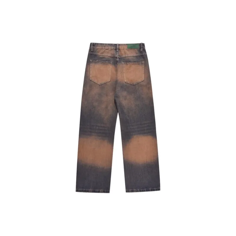 YINLEI Jeans Unisex Blue-1