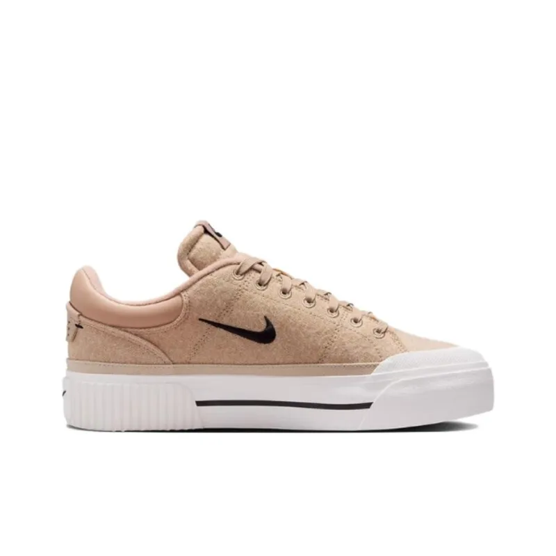 Nike Court Legacy Lift Hemp Sail Sanddrift Black Women's-1