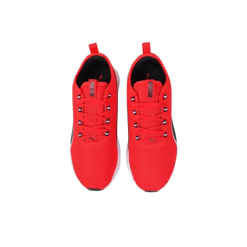 PUMA Soft Ride Cruise 2 Slip Resistant Low Top Running Shoes Unisex Red-3