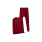 Burgundy[Mock Neck 1 Set]