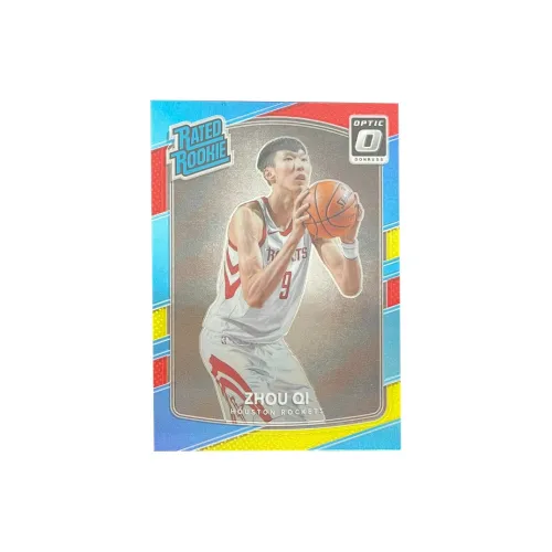 PANINI 2017 18 OPTIC Rockets Zhou Qi Rising Stars Teca Player Card Product Access Sports Cards 1 Pc