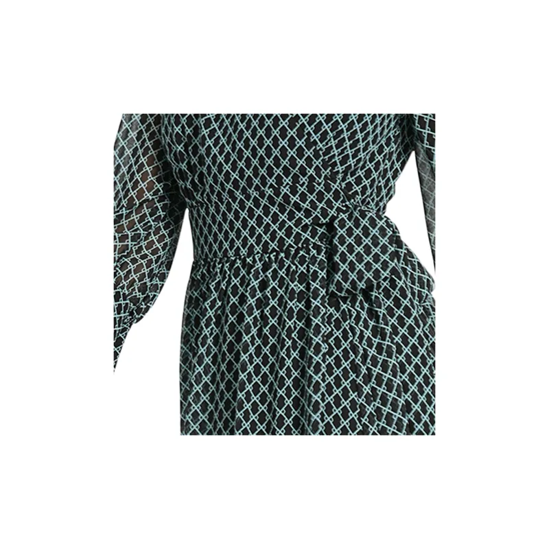 BESIONIA SS24 Long Sleeved Dresses Women's Green-5