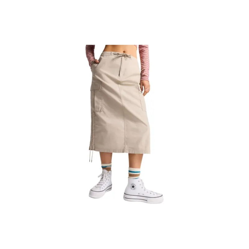 Converse Long Woven Cargo Skirt-2