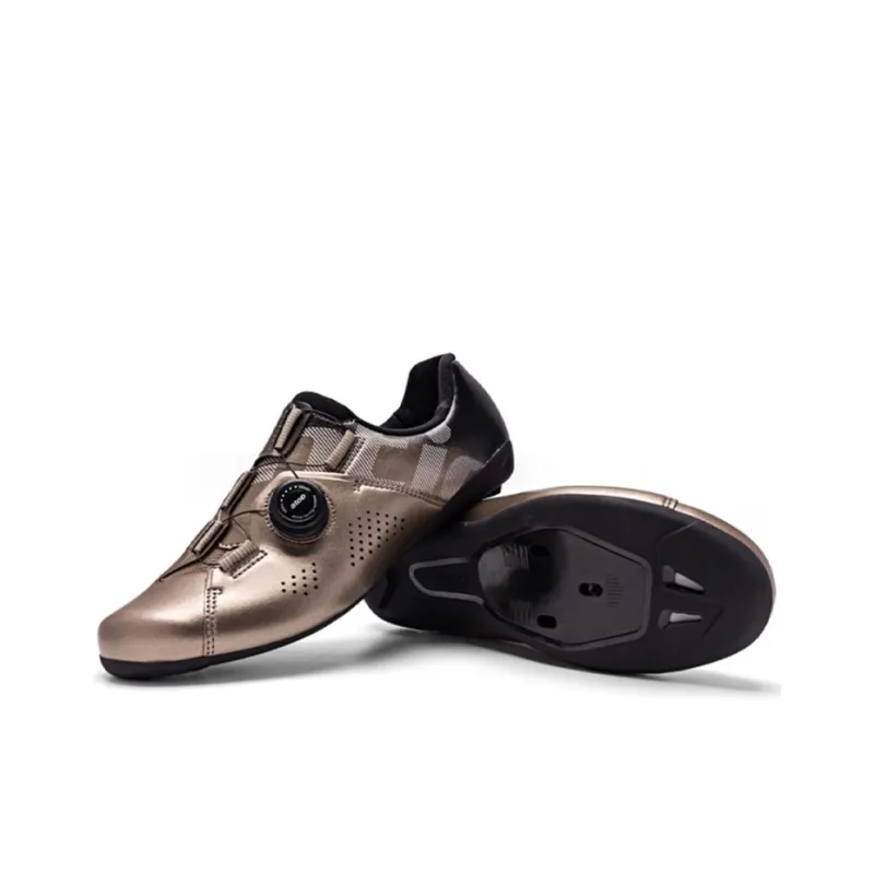 SANTIC Coverage Support Wear-Resistant Lightweight Breathable Slip-Resistant Low-Top Cycling Shoes Unisex White-12