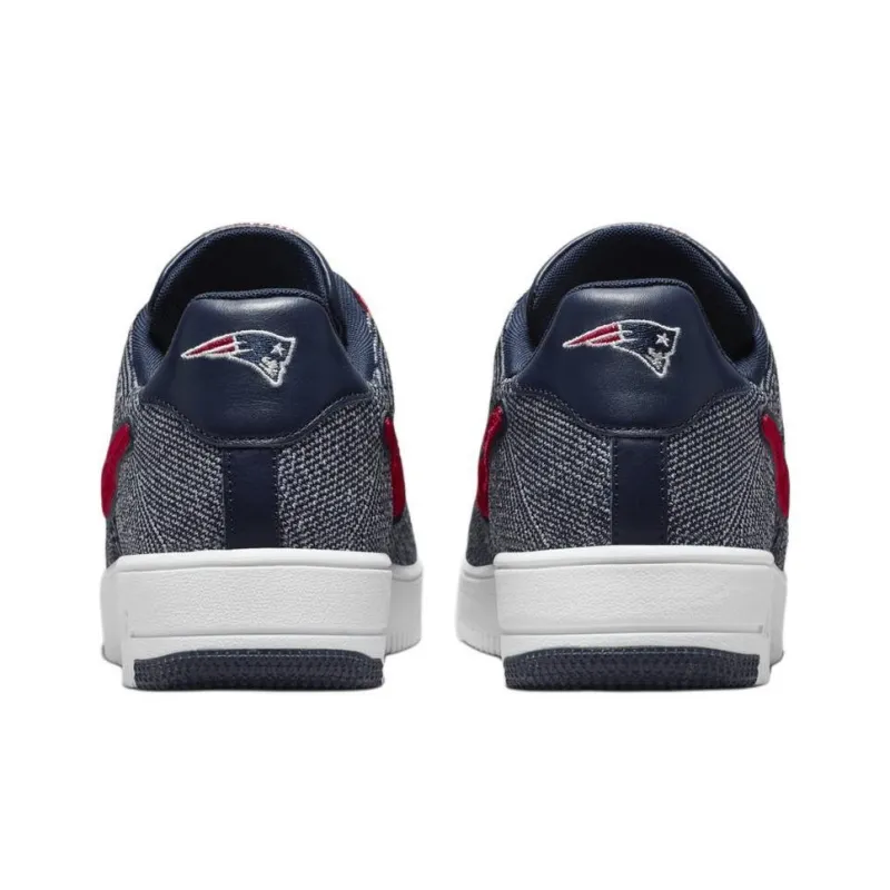 Nike Air Force 1 Ultra Flyknit Low Patriots Robert Kraft Wolf Grey-4