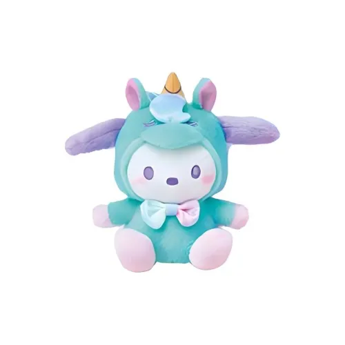 FURYU x Sanrio Multicolor Unicorn Party Pochacco Green Dolls Plush Doll 17cm Height