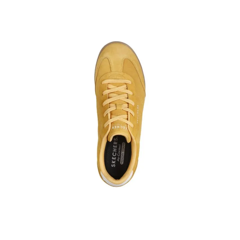 Skechers Street Wear Resistant Low Top Casual Shoes Men's Yellow-3