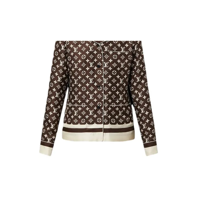 LOUIS VUITTON FW22 Shirt Women's Brown-2