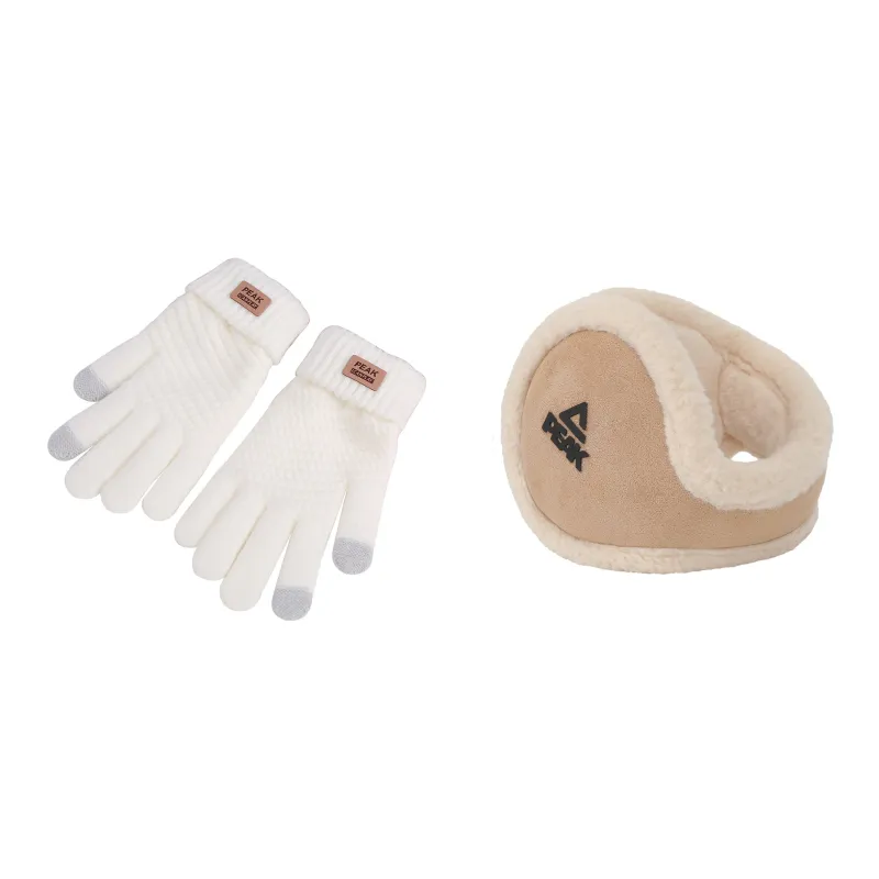 PEAK Acrylic Knit Gloves Unisex Multiple Colors-17
