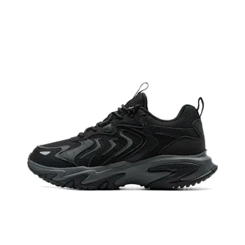 XTEP Anti Slip And Wear Resistant Lightweight Low Top Outdoor Shoes Men's Black