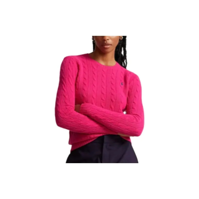 Polo Ralph Lauren Pony Embroidered Cable Knit Jumper-1