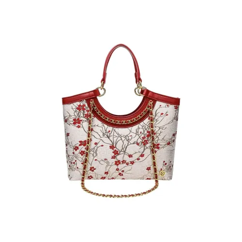 PAYOT Artificial Leather Wedding Handbag Shoulder Bag Regular Women's Burgundy