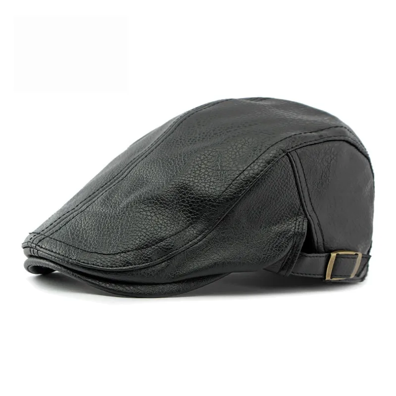 TUCANO PU Leather Berets Unisex-1
