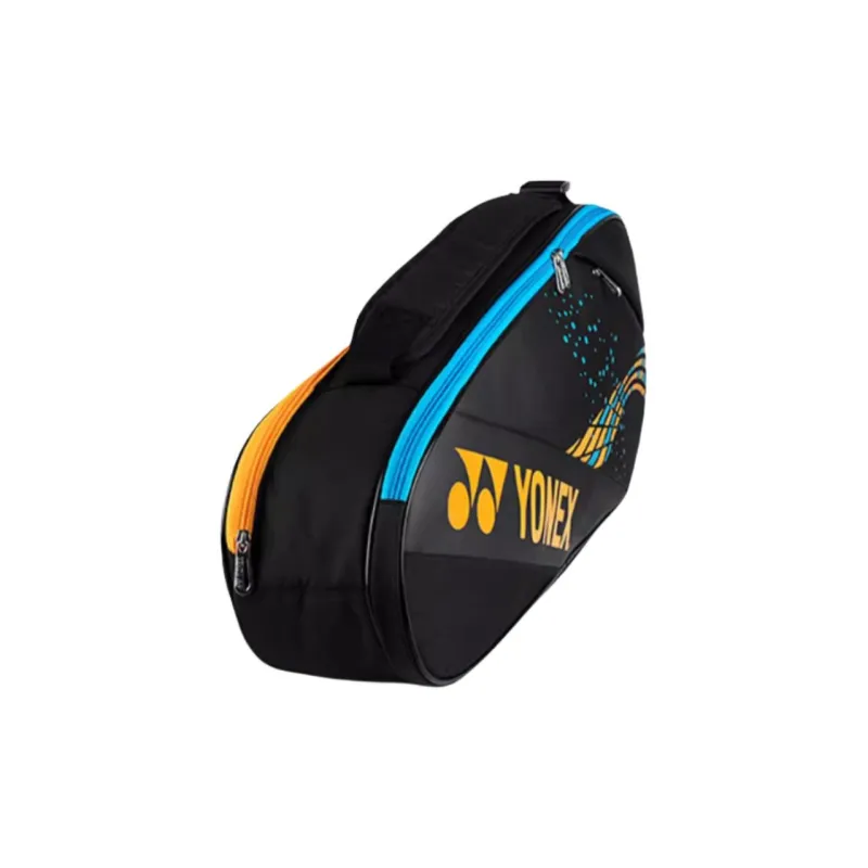 YONEX Badminton Racket Bags 3 Pcs Sports Casual Style Shoulder Bag Camel Gold Unisex Individual Shoe Compartment-3