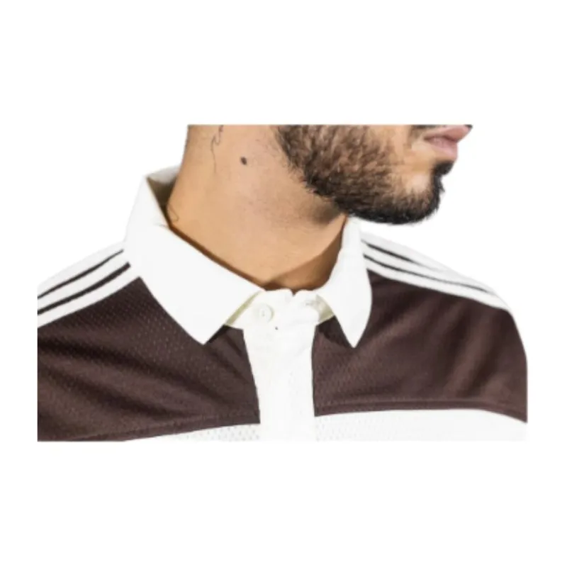 Adidas Originals Polo Shirt Men's Ecru-4