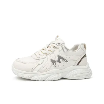 OMS Low Top Chunky Sneakers Women's Beige Khaki