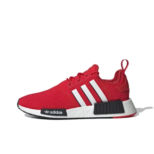 Adidas Originals NMD_R1 Slip Resistant Low Top Casual Shoes Men's Red Black
