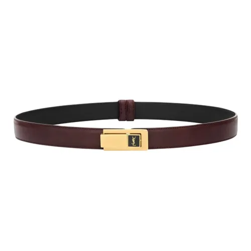 SAINT LAURENT Charniere Buckle Belt