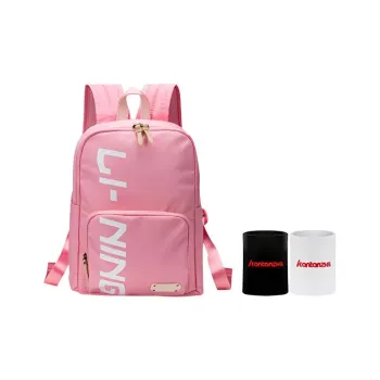 LiNing Polyamide Backpack Regular Unisex Pink