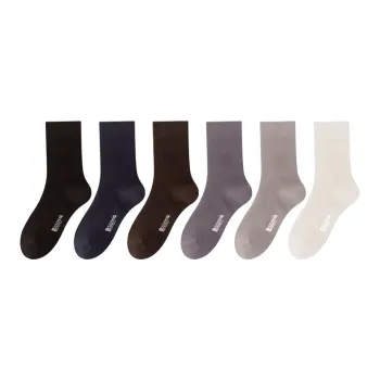 AOKANG Mid Calf Socks Men's 6 Pack
