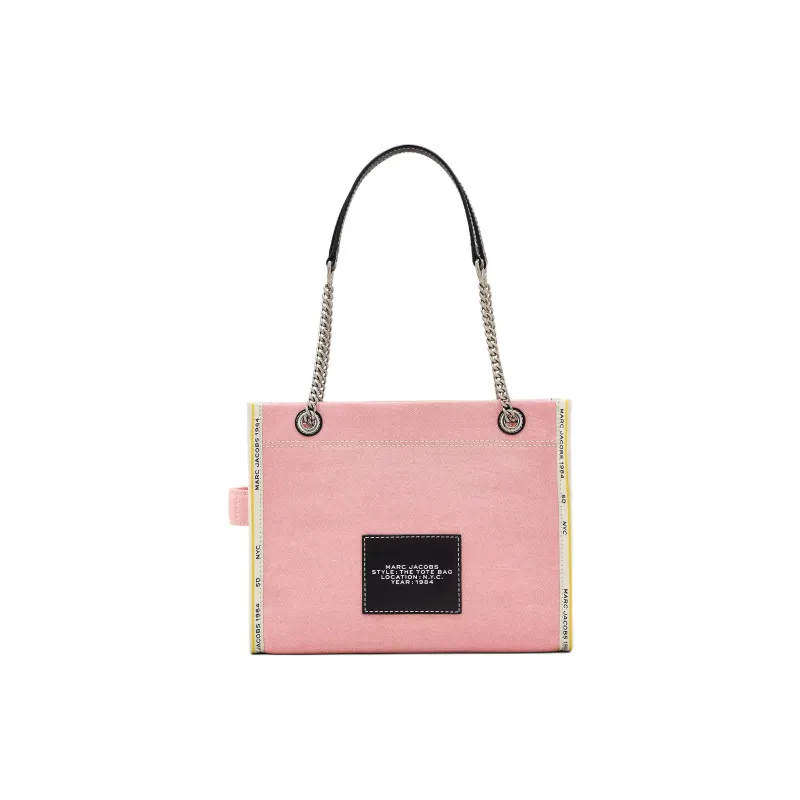 MARC JACOBS The Denim Chain Medium Tote Bag-2