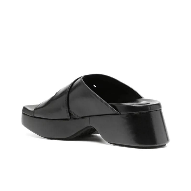 alexander wang Float 70mm Platform Leather Sandals-4