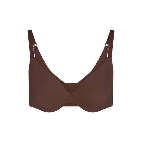 SKIMS FW24 SMOOTHING INTIMATES FULL COVERAGE BRA Bra Women's 1 Pack COCOA/Cocoa