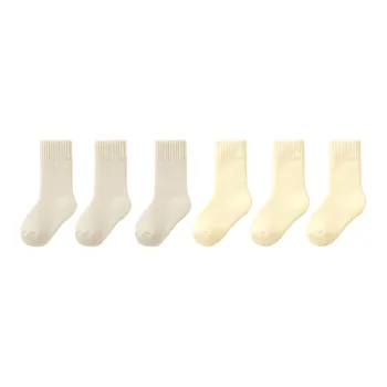 YUZHAOLIN Mid Calf Socks Unisex Combo Set For Kids
