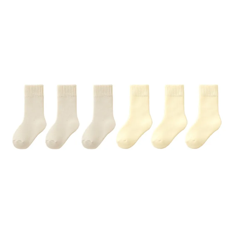 YUZHAOLIN Mid Calf Socks Unisex Combo Set For Kids-11