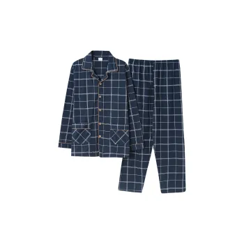 Pretty Lady Pajama Set Men's Royal Blue