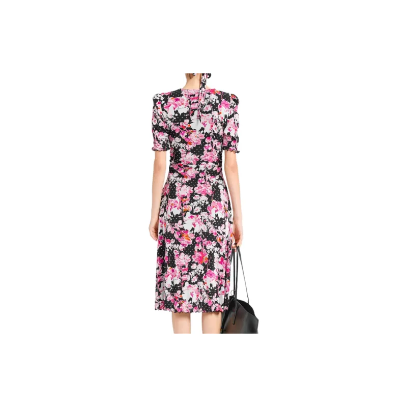 BESIONIA SS24 Short Sleeved Dresses Women's Pink-2