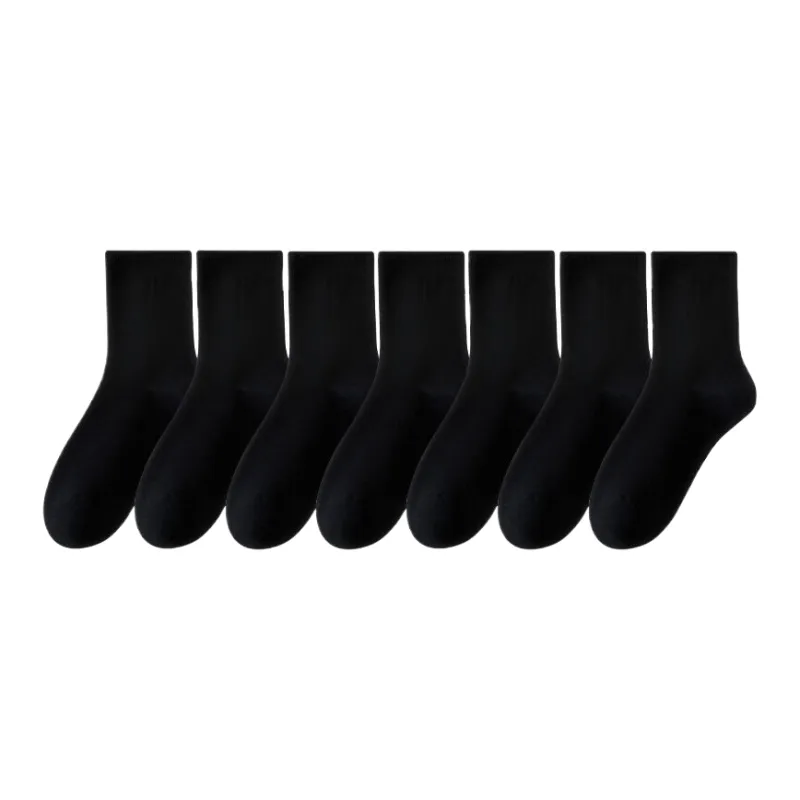 Lan Miao Mid Calf Socks Women's 7 Pack-7
