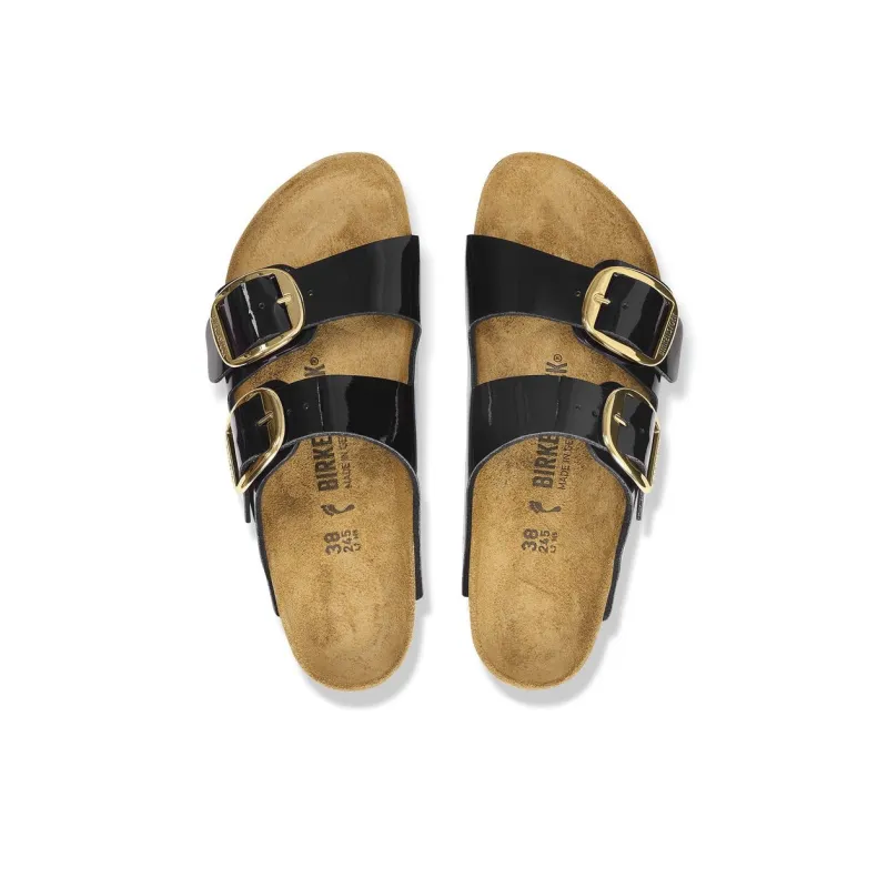 Birkenstock Arizona Big Buckle EVA Odor-Resistant Slide Slippers Women's Pitch Black Regular-3
