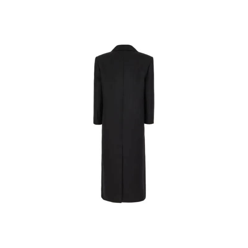 Valentino Coats Men Black-1