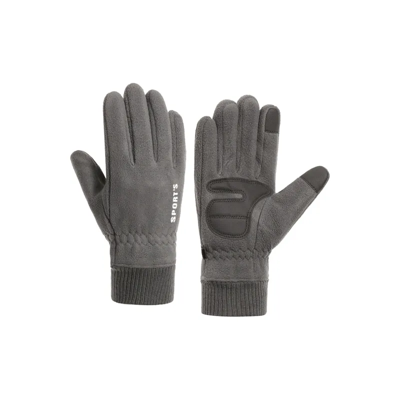 BSELEON Riding Equipment Cycling Glove Unisex Polar Fleece One Size-2