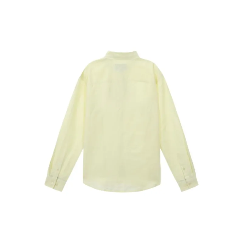 GUESS Shirts Men Light Yellow-1