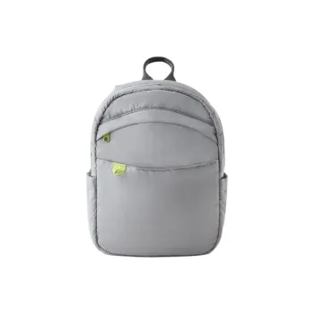 ZARA Polyester Backpack Unisex Gray