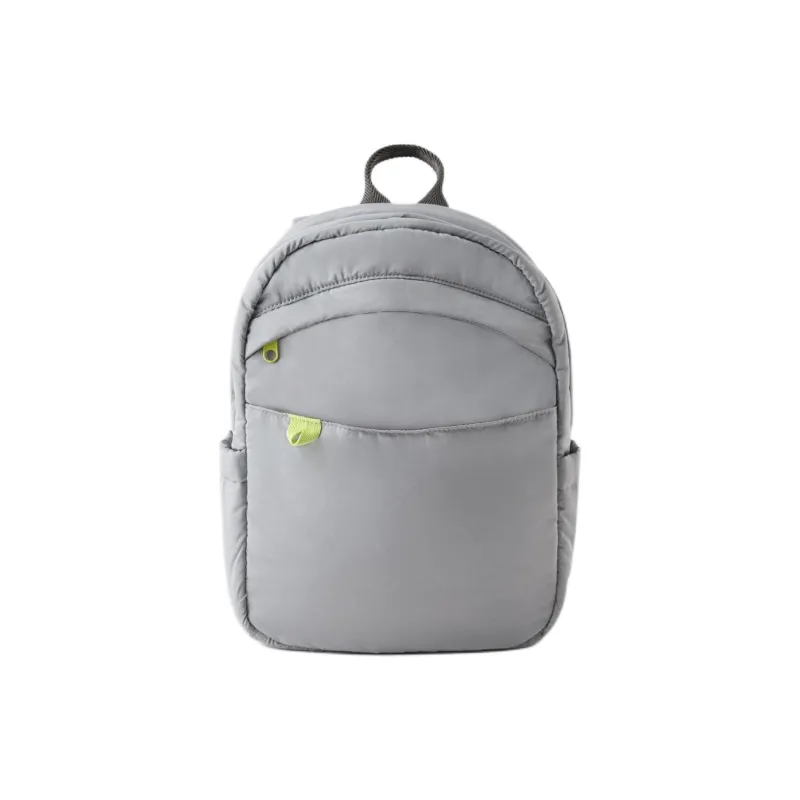 ZARA Polyester Backpack Unisex Gray-0