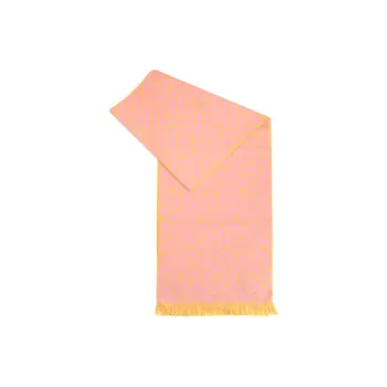 Burberry Wool Knit Scarves Women's Pink
