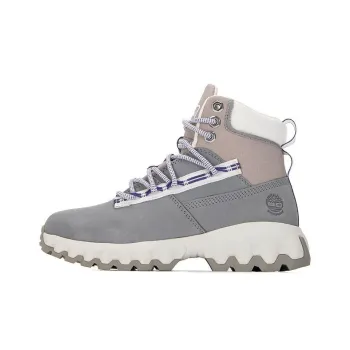Timberland Anti Slip Wear Resistant High Top Trekking Shoes Women's Gray
