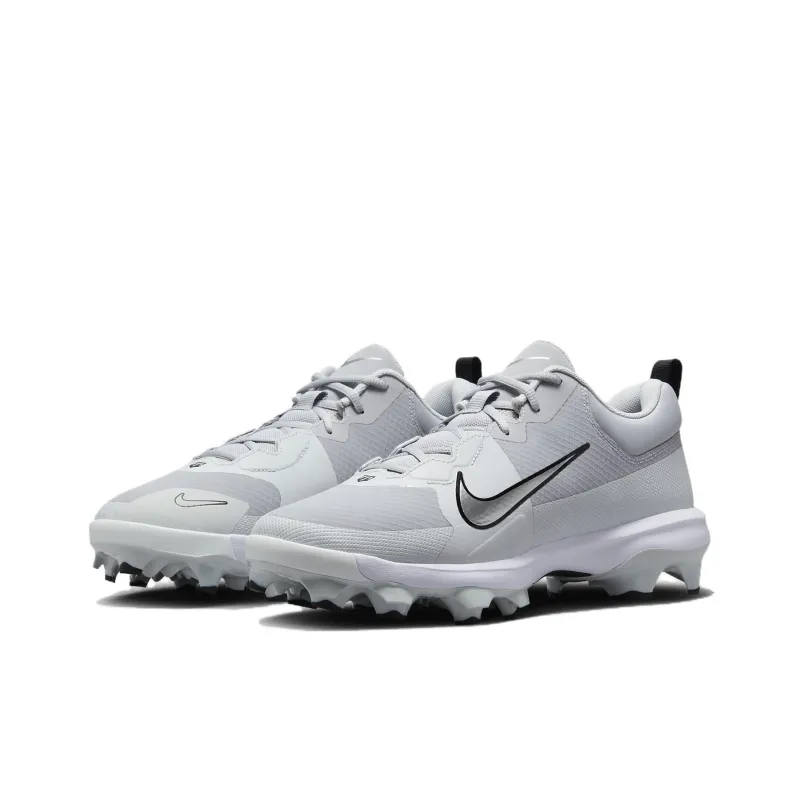 Nike Force Trout 9 Pro Mcs Wolf Grey Pure Platinum Black Metallic Silver-2