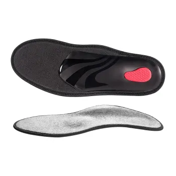 Maigaole Wool Felt Latex TPU Orthotic Pad Insoles Unisex