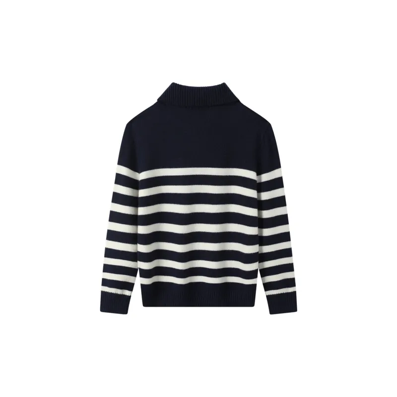 H YXIANG Cashmere Sweater Women's-3