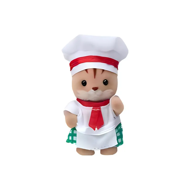 Sylvanian Families Limited Chef Collection Dolls Plush Doll Small Size High-2